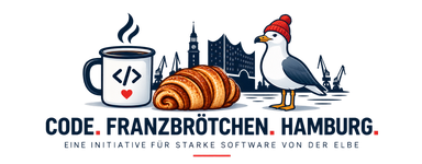 Code. Franzbrötchen. Hamburg. – Eine Initiative für starke Software von der Elbe